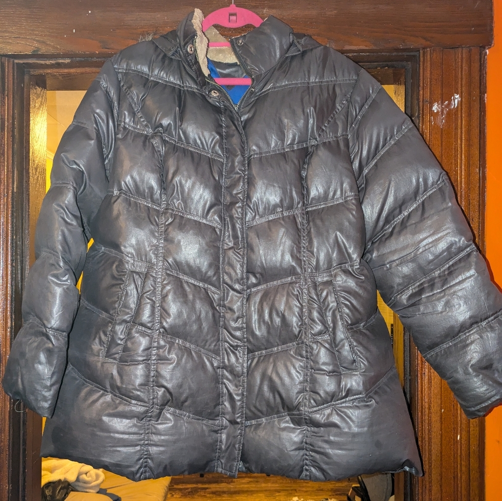 Tommy Hilfiger hooded puffer coat size 1X